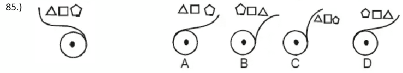 PLMAT abstract reasoning figure for question 9