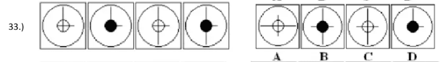 ACET abstract reasoning figure for question 10