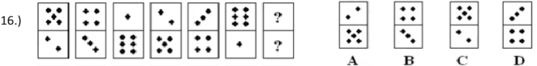 USTET abstract reasoning figure for question 10