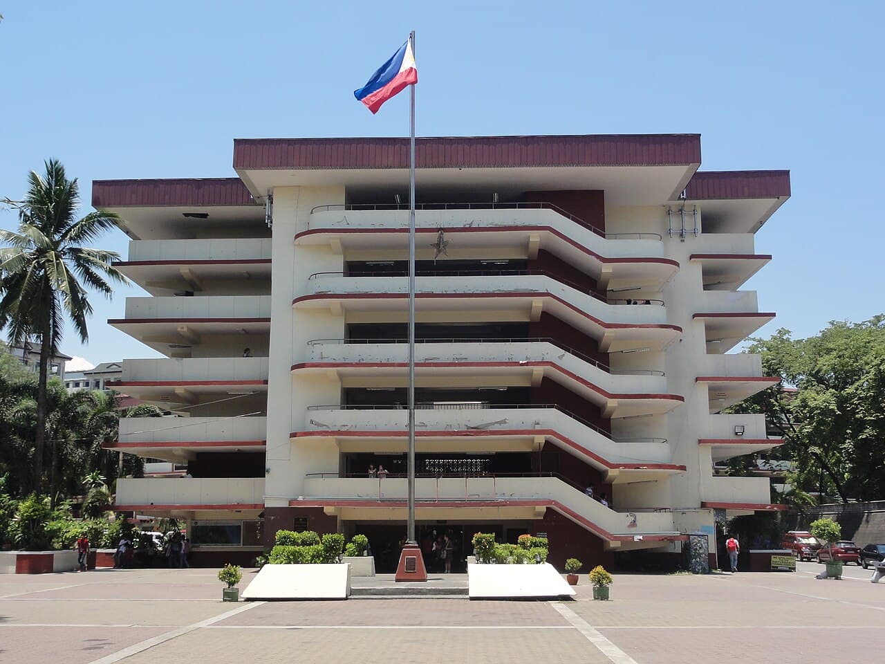 The main building of the Polytechnic University of the Philippines in Santa Mesa, Manila
